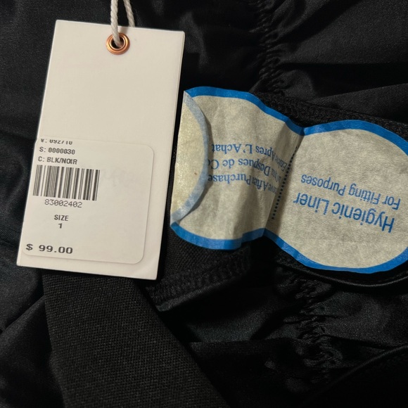 GOOD AMERICAN STRAPLESS RUCHED ONE-PIECE SWIMSUIT - Picture 3 of 4